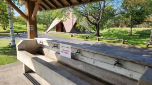 青森県西北アウトドア情報－芦野公園オートキャンプ場