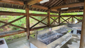 青森県西北アウトドア情報－小泊ダム遊仙公園キャンプ場